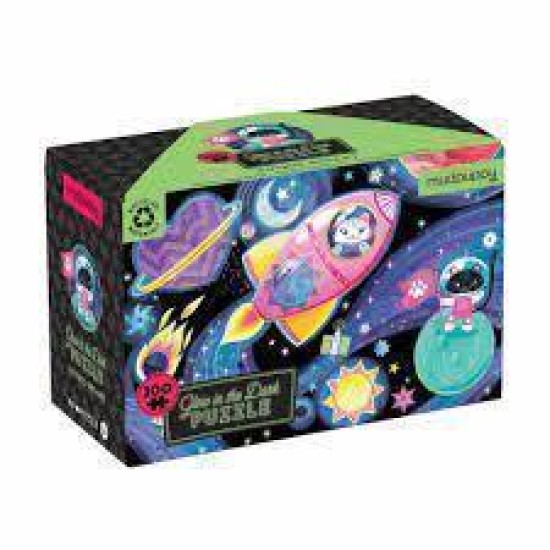 100 Pcs Glow In Dark Puzzle/Cosmic Dreams