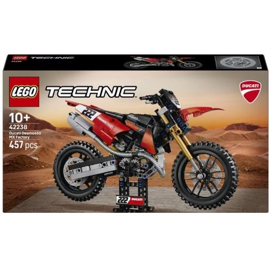 Lego Technic 42238  Ducati Desmo450 Mx Factory