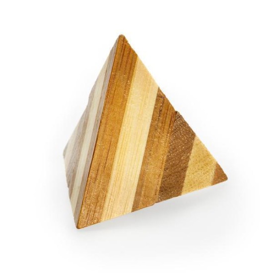 3D Bamboo Breinpuzzel Pyramid * 3D Bamboo Breinpuzzel Pyramid *