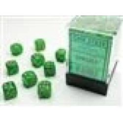 Vortex Green/Gold D6 12Mm Dobbelsteen Set (36 Stuks)