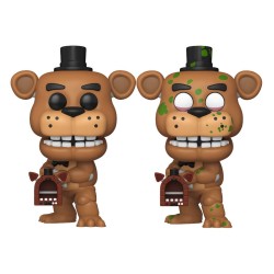 Funko Fusion Pop! Games Vinyl Figures Freddy Fazbear With Pizza Launcher W/Ch 9 Cm Assortment (6) Funko Fusion Pop! Games Vinyl Figures Freddy Fazbear With Pizza Launcher W/Ch 9 Cm Assortment (6)