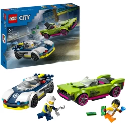 Lego City 60415 Verfolgungsjagd Mit Polizeiauto Und Muscle Car Lego City 60415 Verfolgungsjagd Mit Polizeiauto Und Muscle Car