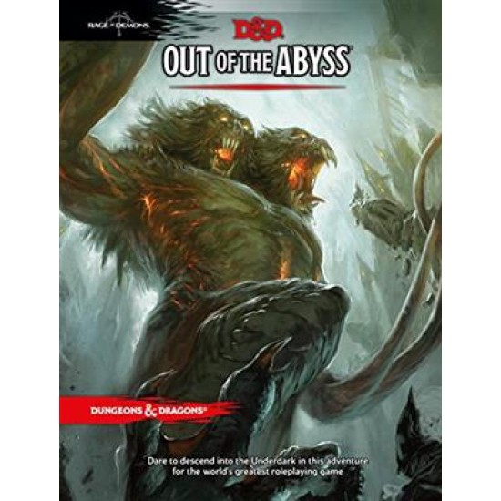 Dungeons And Dragons 5.0 - Out Of The Abyss Rage Of Demons Trpg