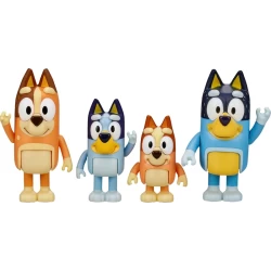 Bluey: Family 4 Piece Figure Set Bluey: Family 4 Piece Figure Set