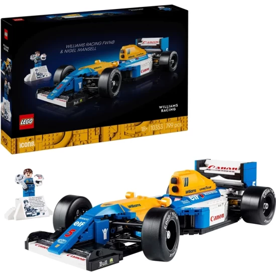 Lego Icons 10353 Williams Racing Fw14B En Nigel Mansell Lego Icons 10353 Williams Racing Fw14B En Nigel Mansell