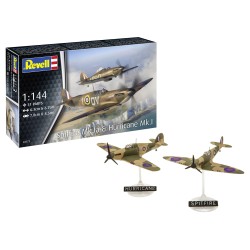 Supermarine Spitfire Mk.ia & Hawker Hurricane Mk.i Revell Modelbouwpakket Supermarine Spitfire Mk.ia & Hawker Hurricane Mk.i Revell Modelbouwpakket