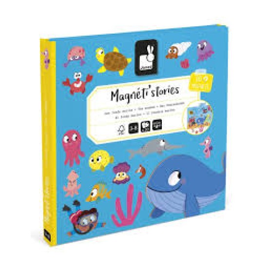 Janod Magneti Stories - Zeedieren Janod Magneti Stories - Zeedieren