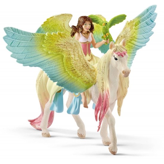 Schleich Bayala® Surah Met Glitterpegasus