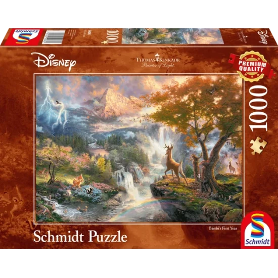 Disney Bambi 1000 Stukjes - Puzzel