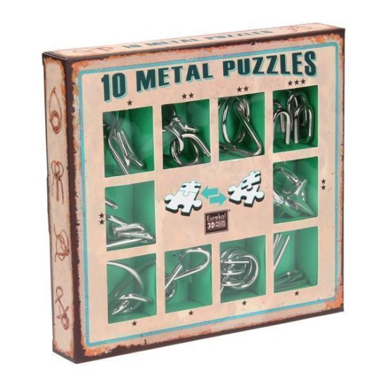 Breinpuzzelset Groen 10St. Breinpuzzelset Groen 10St.