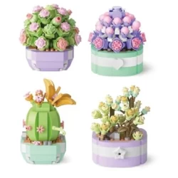 Brick Garden Plant 6 Cm 4 Assorti Brick Garden Plant 6 Cm 4 Assorti