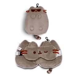 Relaxeazzz Pusheen Kat Met Zonnebril Reiskussen & Slaapmasker Relaxeazzz Pusheen Kat Met Zonnebril Reiskussen & Slaapmasker