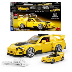 Hot Wheels Speed Series Mattel Brick Shop Building Set 1/32 '07 Honda S2000 Hot Wheels Speed Series Mattel Brick Shop Building Set 1/32 '07 Honda S2000