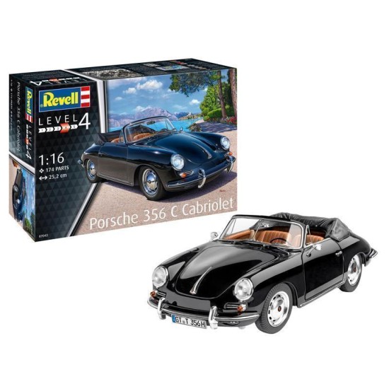 Porsche 356 C Cabriolet Revell Modelbouwpakket
