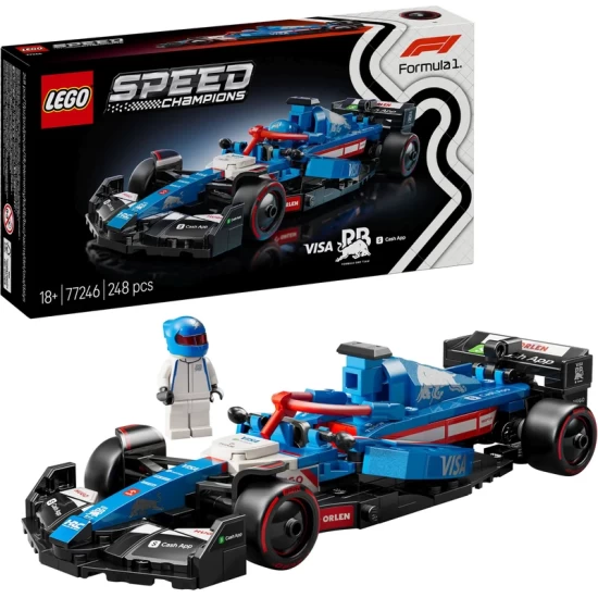 Lego Speed Champions 77246 Visa Cash App Rb Vcarb 01 F1 Racewagen