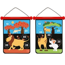 Scratch Active Play: Magnetische Darts Medium / Safari 40X31Cm Scratch Active Play: Magnetische Darts Medium / Safari 40X31Cm