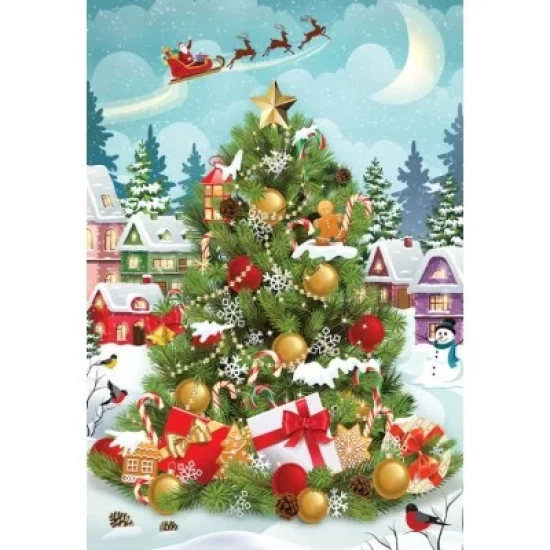Christmas Tree Tin (550)