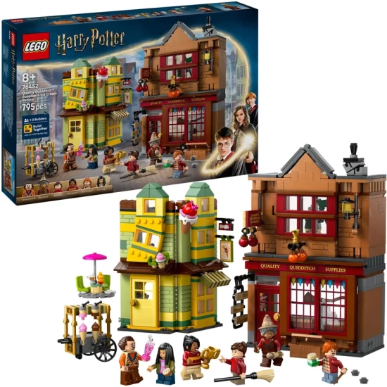 Lego Harry Potter 76452 Zwik & Zwachtels Zwerkbalpaleis En Ijssalon