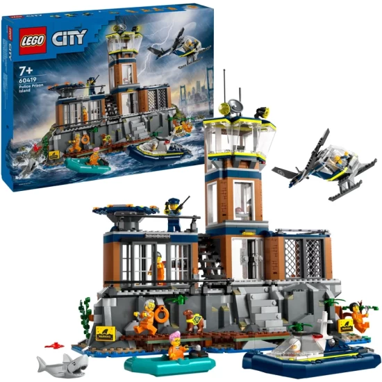 Lego City 60419 Politiegevangeniseiland Lego City 60419 Politiegevangeniseiland