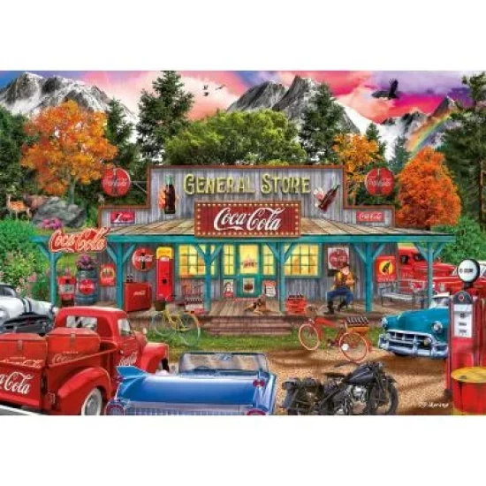Coca Cola Shop 1000 Stukjes - Puzzel Coca Cola Shop 1000 Stukjes - Puzzel