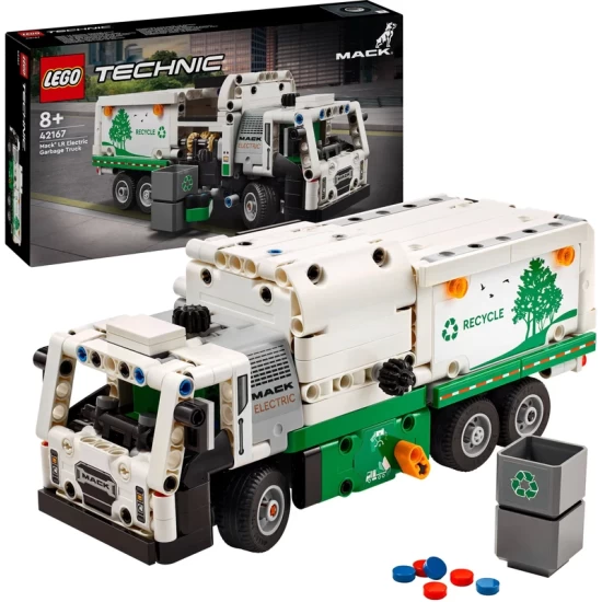 Lego Technic 42167 Mack Lr Electric Vuilniswagen