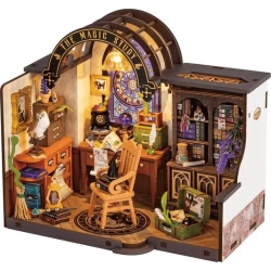 Robotime Diy Huisje The Magic Study Met Led Verlichting Dg166 21X13X19Cm Robotime Diy Huisje The Magic Study Met Led Verlichting Dg166 21X13X19Cm