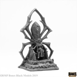 Dark Elf Queen On Throne Dark Elf Queen On Throne