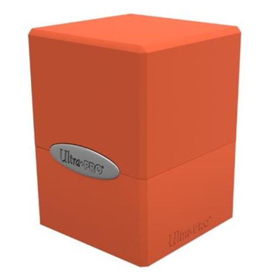 Deckbox Satin Pumpkin Orange