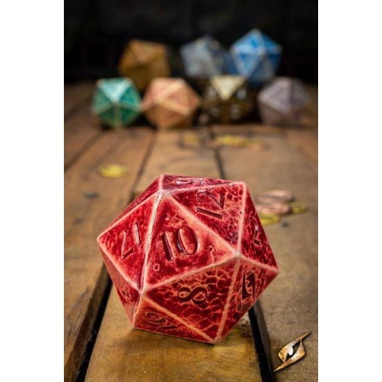 Dice D20 - Red Gore 85Cm