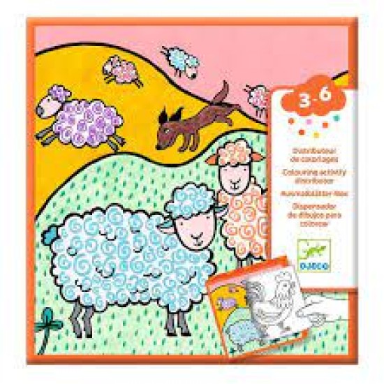 Distributeur De Coloriages Ferme