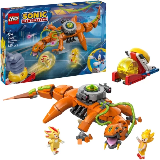 Lego Sonic The Hedgehog 77003 Super Shadow Vs. Biolizard Lego Sonic The Hedgehog 77003 Super Shadow Vs. Biolizard