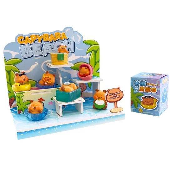 Figurine Tomi Capybara Beach Holiday Lg