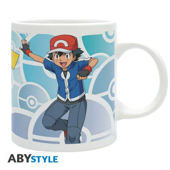 Pokemon - Mug Heat Change - 320 Ml - Pikachu X2