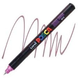 Posca Verfmarker (Gekalibreerd) Extra Fijn: Metallic Roze Posca Verfmarker (Gekalibreerd) Extra Fijn: Metallic Roze