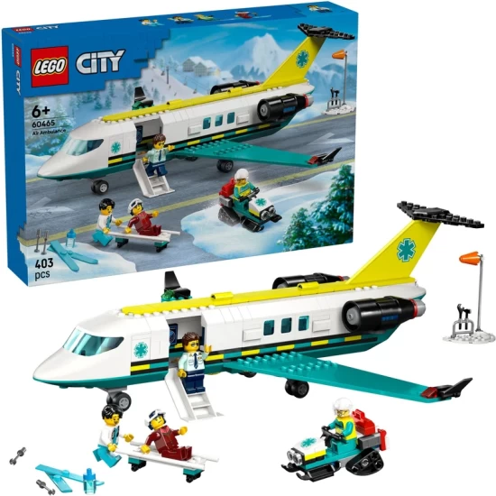 Lego City 60465 Ambulancevliegtuig Lego City 60465 Ambulancevliegtuig