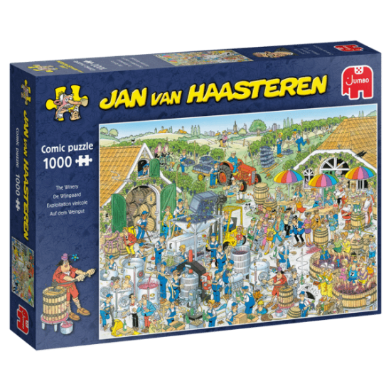 Jan Van Haasteren Legpuzzel - De Wijnmakerij 1000St.