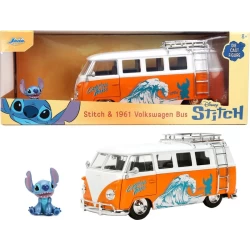 Lilo And Stitch Diecast Model 1/24 1961 Vw Bus Stitch Lilo And Stitch Diecast Model 1/24 1961 Vw Bus Stitch