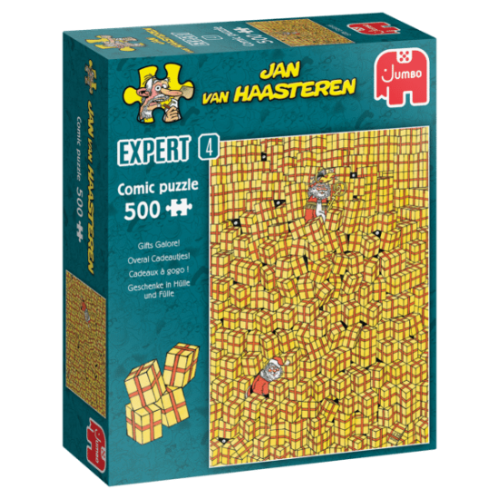Jan Van Haasteren Legpuzzel Expert 4 Overal Cadeautjes! 500