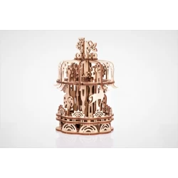 Mr. Playwood 3D Houten Puzzel Carousel Klein 10404 125125175Cm Mr. Playwood 3D Houten Puzzel Carousel Klein 10404 125125175Cm