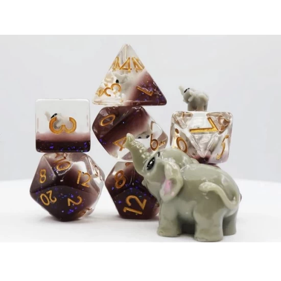 Elephant Rpg Dice Set Elephant Rpg Dice Set
