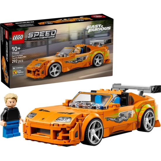 Lego Speed Champions 77260 De Snelle En Furieuze Toyota Supra Mk4