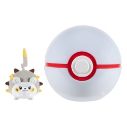 Pokemon Clip 'N' Go Togedemaru Premier Ball Speelset 2Dlg.. Pokemon Clip 'N' Go Togedemaru Premier Ball Speelset 2Dlg..