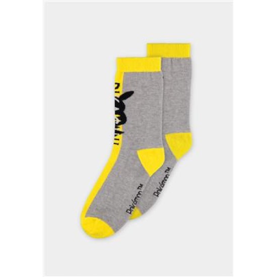 Pokemon Socks Yellow Pikachu 39-42