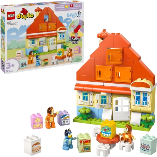 Lego Duplo 10459 Huis Van Bluey En Haar Familie Met Geheugenspel Lego Duplo 10459 Huis Van Bluey En Haar Familie Met Geheugenspel
