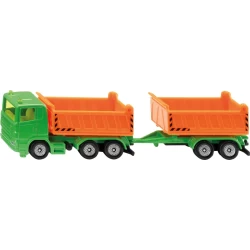 Siku Vrachtwagen Met Kiepbak En Kipperaanhanger