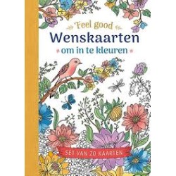 Wenskaarten Om In Te Kleuren - Feel Good Wenskaarten Om In Te Kleuren - Feel Good