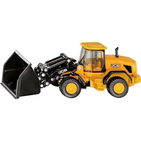 Siku Jcb 457 Shovel 1:87 Metaal/Kunststof Geel/Zwart Scharnierend Koppelstuk Beweegbare Graafbak Siku Jcb 457 Shovel 1:87 Metaal/Kunststof Geel/Zwart Scharnierend Koppelstuk Beweegbare Graafbak