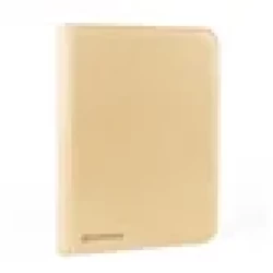 Toploader Binder Zipped 9-Pocket Sand Toploader Binder Zipped 9-Pocket Sand