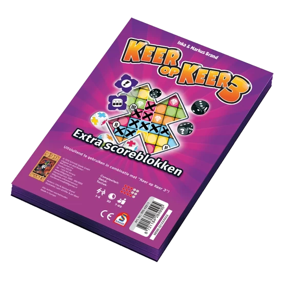 Scoreblokken Keer Op Keer 3 (2 Stuks) Level 1