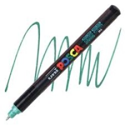 Posca Verfmarker (Gekalibreerd) Extra Fijn: Metallic Groen Posca Verfmarker (Gekalibreerd) Extra Fijn: Metallic Groen